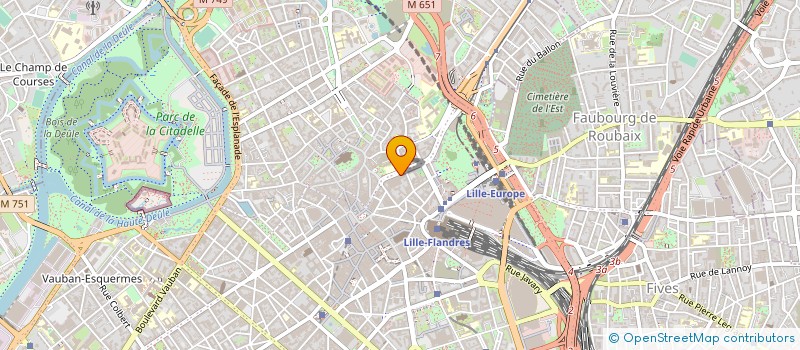 localisation de l'entreprise FENGOMG  LILLE