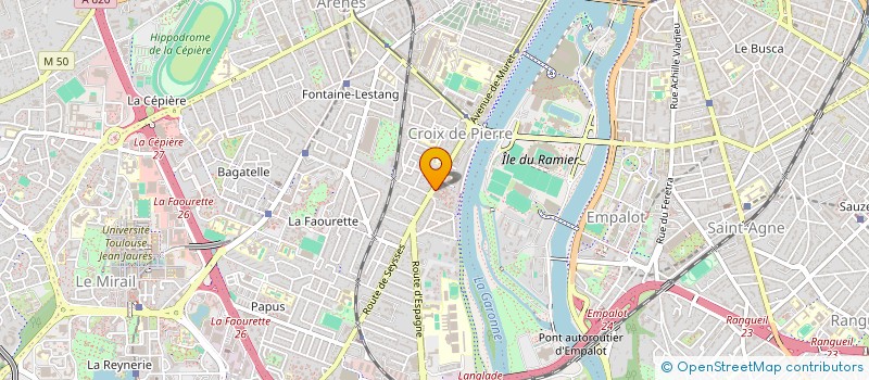 localisation de l'entreprise FENGYU  TOULOUSE