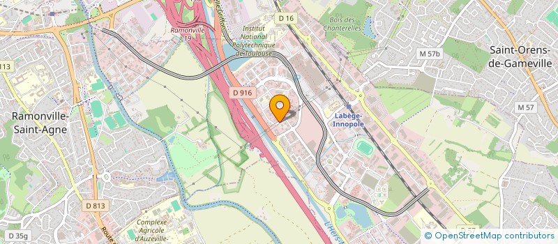 localisation de l'entreprise FENHRA  LABEGE