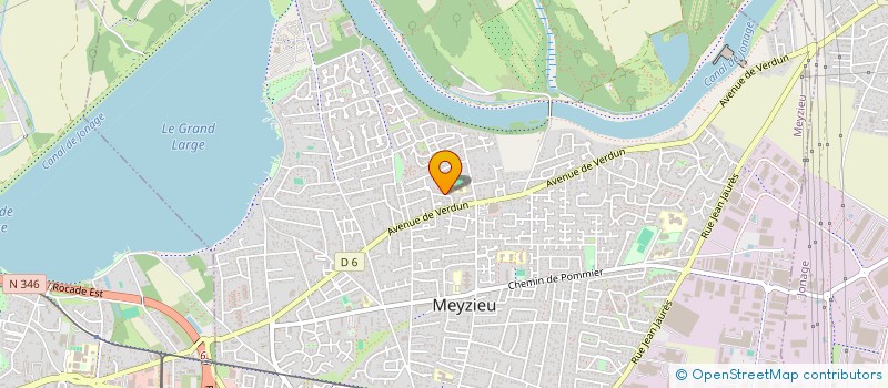 localisation de l'entreprise FENICE GLOBAL INDUSTRIES - FGI à MEYZIEU