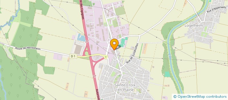 localisation de l'entreprise FENISSA  SAINTE-CROIX-EN-PLAINE