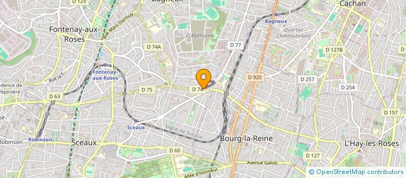 localisation de l'entreprise FENIX à BAGNEUX