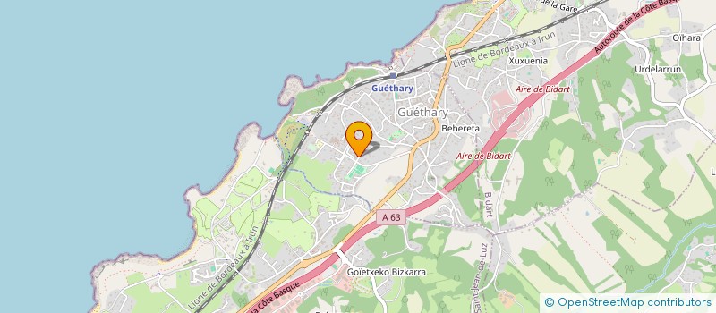 localisation de l'entreprise FENIX  GUETHARY