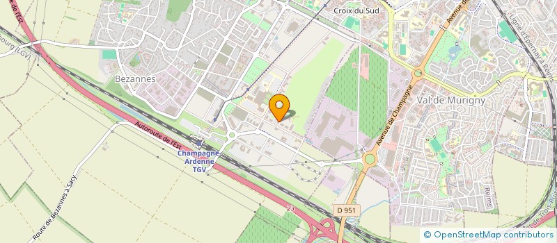 localisation de l'entreprise FENIX à BEZANNES