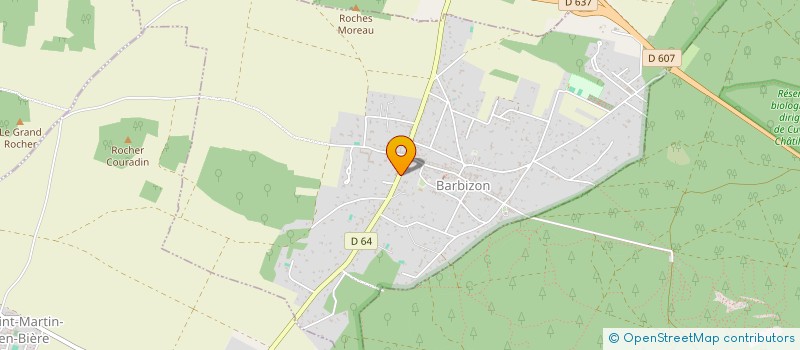 localisation de l'entreprise FENIX à BARBIZON