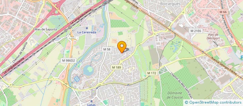 localisation de l'entreprise FENIX à LATTES