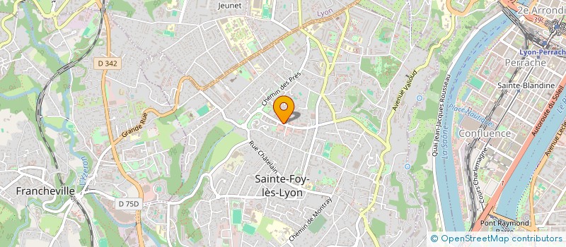 localisation de l'entreprise FENIX à SAINTE-FOY-LES-LYON