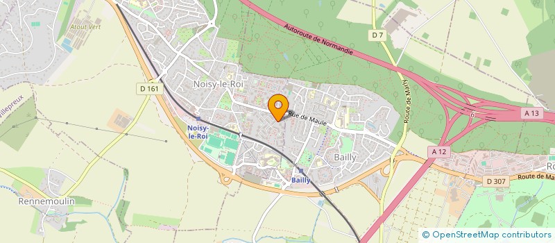 localisation de l'entreprise FENIX CONSEIL ET GESTION DES AFFAIRES à NOISY-LE-ROI