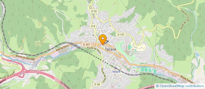 localisation de l'entreprise FENIX HOLDING  TARARE