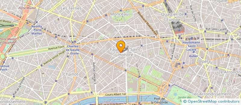 localisation de l'entreprise FENIX INTERNATIONAL SARL  PARIS