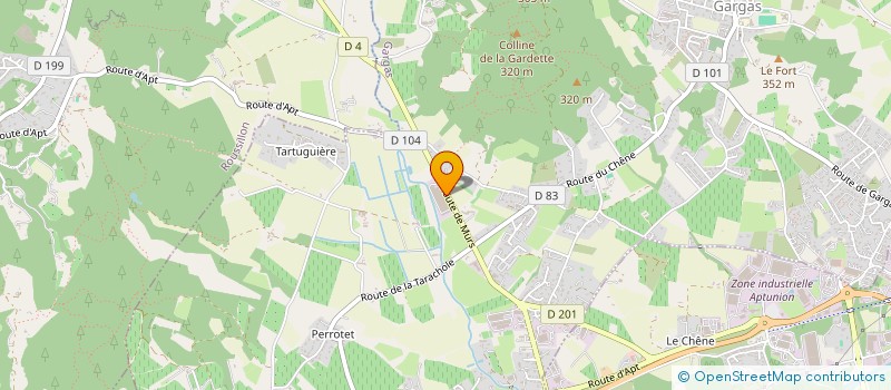 localisation de l'entreprise FENIX OPORA à GARGAS