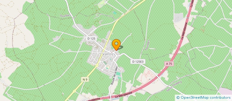 localisation de l'entreprise FENIX SLV  VALROS