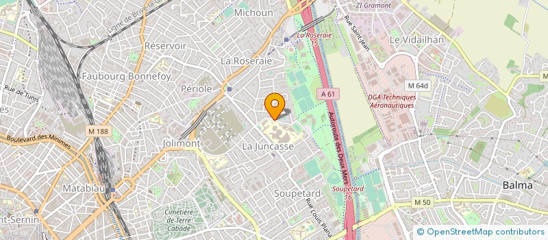 localisation de l'entreprise FENIX TOULOUSE HANDBALL à TOULOUSE