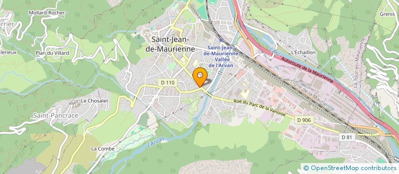 localisation de l'entreprise FENIXHOME à SAINT-JEAN-DE-MAURIENNE