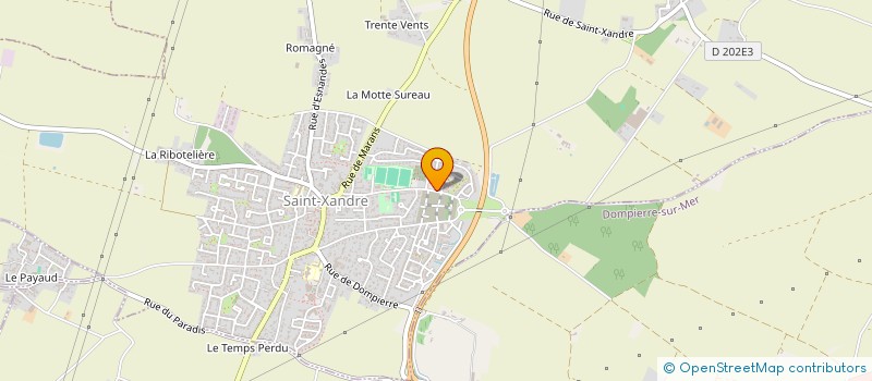 localisation de l'entreprise FENIXMARKET  SAINT-XANDRE