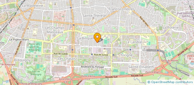 localisation de l'entreprise FENN  RENNES