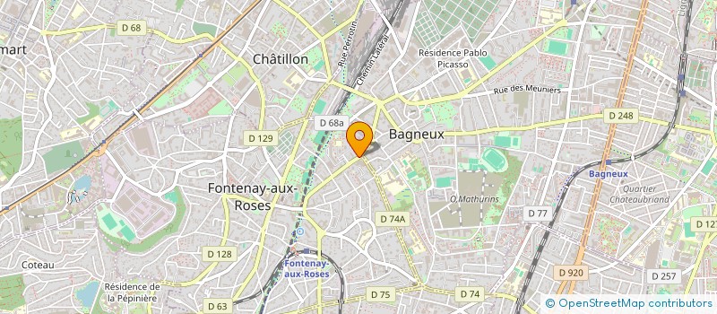 localisation de l'entreprise FENNEX CONSULTING à FONTENAY-AUX-ROSES