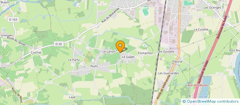 localisation de l'entreprise FENOCCHI INVESTISSEMENT  SAINT-GEORGES-DE-RENEINS