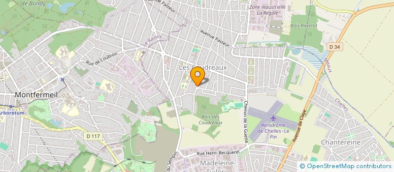 localisation de l'entreprise FENOFOOT ACADEMIE à CHELLES