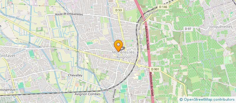 localisation de l'entreprise FENONE  LES ANGLES