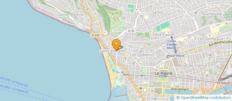 localisation de l'entreprise FENOUIL ET LES FINES HERBES  LE HAVRE