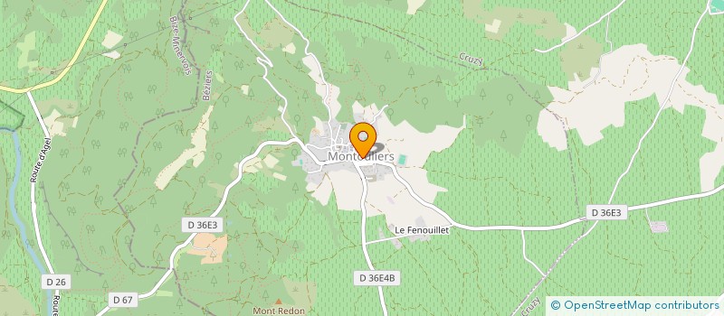 localisation de l'entreprise FENOUILLE  MONTOULIERS