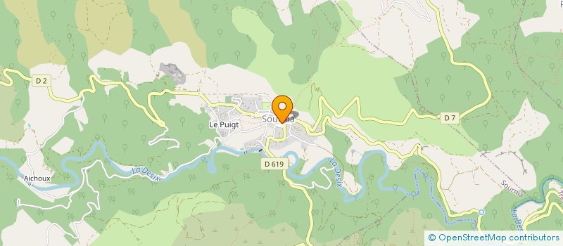 localisation de l'entreprise FENOUILLEDES ALIMENTATION  SOURNIA