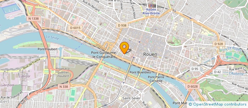 localisation de l'entreprise FENS INVEST  ROUEN