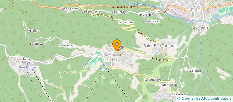 localisation de l'entreprise FENSKI à COURCHEVEL