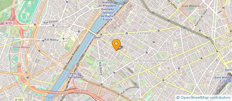 localisation de l'entreprise FENSTORE FRANCE  PARIS