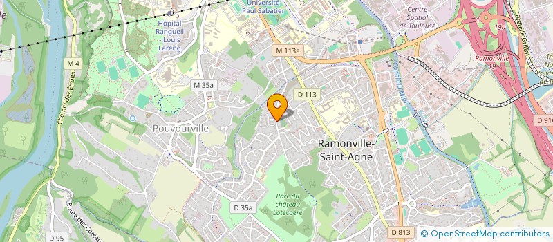 localisation de l'entreprise FENT INNOVATIVE SOFTWARE SOLUTIONS FRANCE  RAMONVILLE-SAINT-AGNE