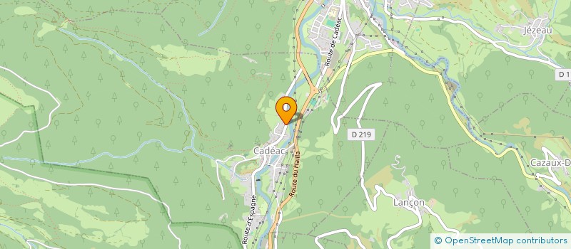 localisation de l'entreprise FENYX  CADEAC