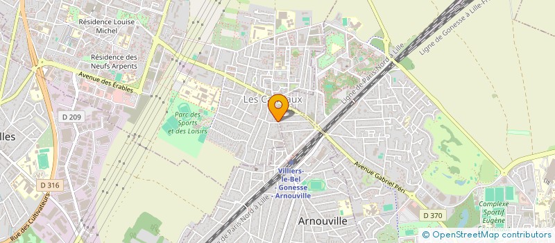 localisation de l'entreprise FENZO BEAUTY  VILLIERS-LE-BEL