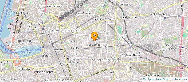 localisation de l'entreprise FENZY 13 à MARSEILLE