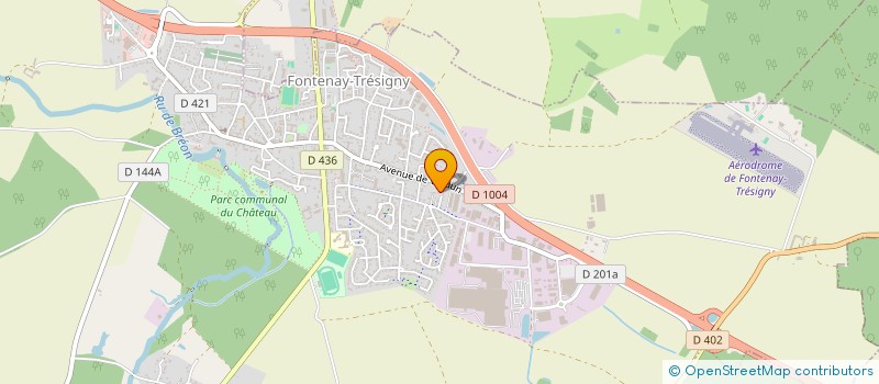 localisation de l'entreprise FEODON BORG INDIVISION  FONTENAY-TRESIGNY