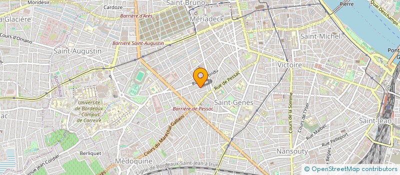 localisation de l'entreprise FEOH CONSEIL à BORDEAUX