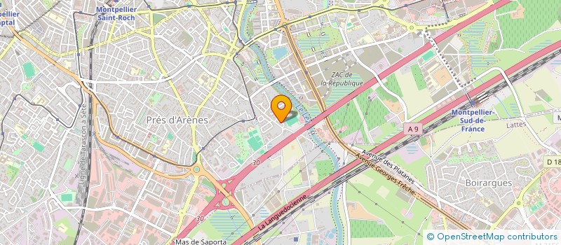 localisation de l'entreprise FEON'NY RAVINALA à MONTPELLIER