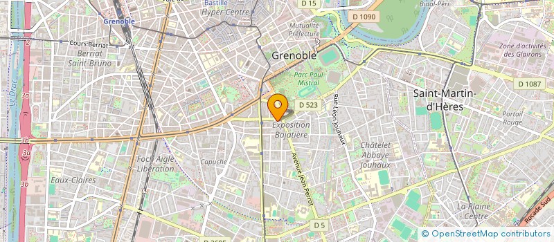 localisation de l'entreprise FEORA HOLDING à GRENOBLE