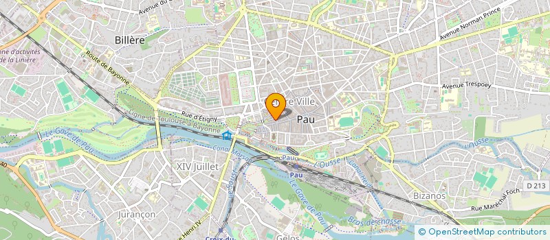 localisation de l'entreprise FEP à PAU