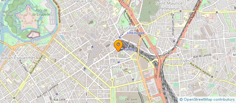 localisation de l'entreprise FEP FRANCE EUROP PUBLICITE à LILLE