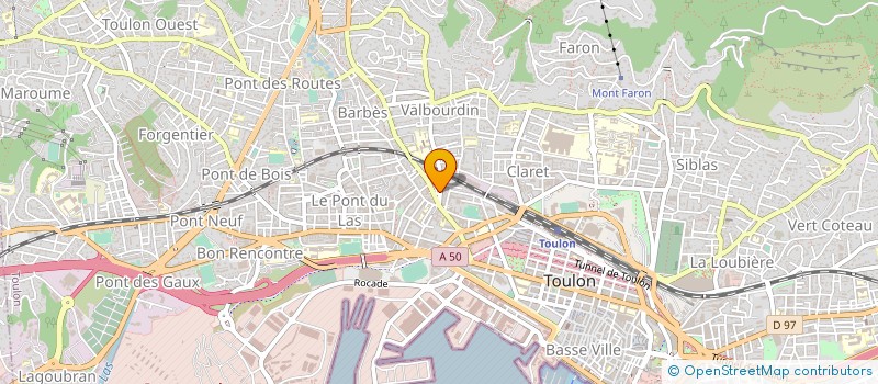 localisation de l'entreprise FER à TOULON