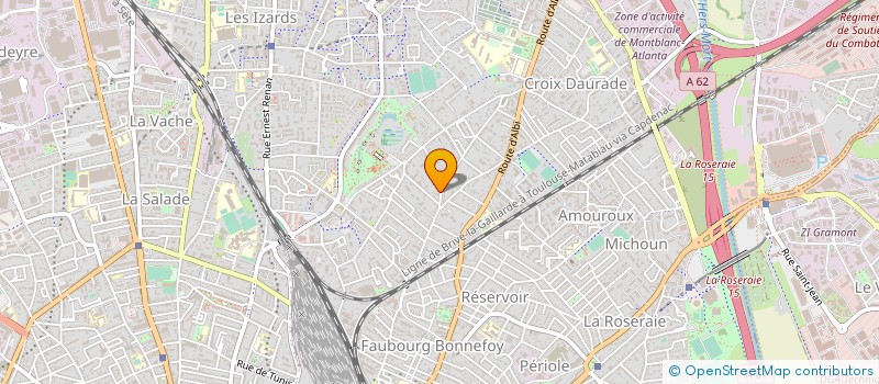 localisation de l'entreprise FER 7 à TOULOUSE