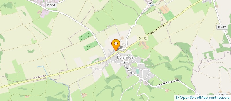 localisation de l'entreprise FER'ARTE à NANS-SOUS-SAINTE-ANNE