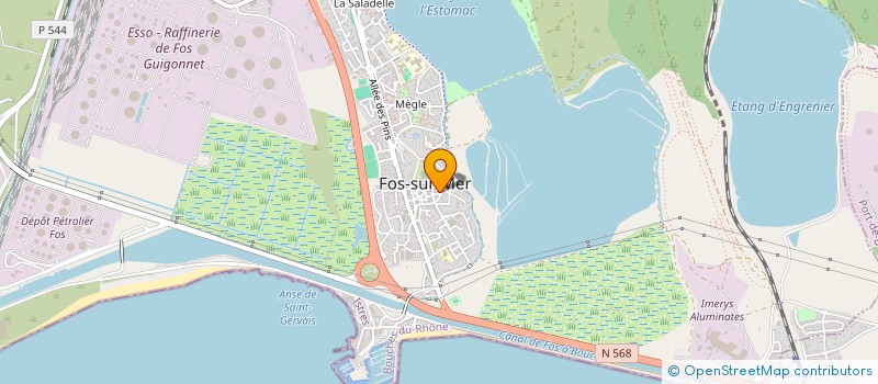 localisation de l'entreprise FER &BATIMENT à FOS-SUR-MER
