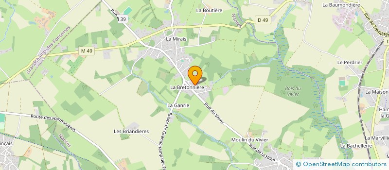 localisation de l'entreprise FER@CHEVAL à LA CHAPELLE-SUR-ERDRE