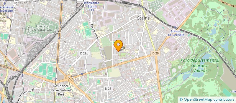 localisation de l'entreprise FER DE LANCE à STAINS