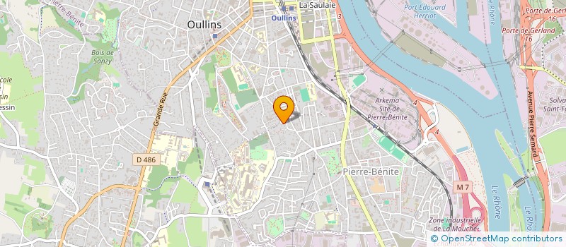 localisation de l'entreprise FER DESIGN à OULLINS-PIERRE-BENITE