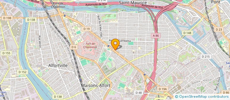 localisation de l'entreprise FER ET CLEF à MAISONS-ALFORT