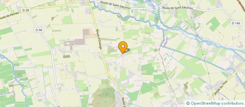 localisation de l'entreprise FER ET FORGE DE PROVENCE à LE THOR