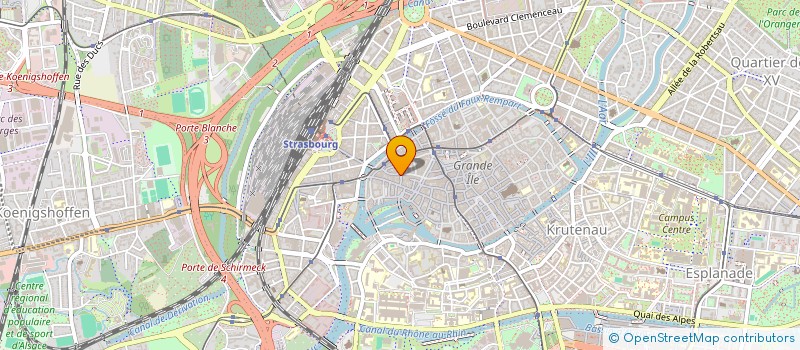 localisation de l'entreprise FER EXPRESS à STRASBOURG